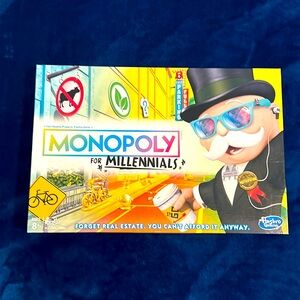 Monopoly for Millennials  Board Game for Kids Ages 8 and Up  2-4 Players